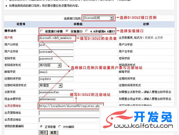 帝国CMS万能会员接口整合discuz会员系统 第3张