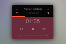 超漂亮的html5网页音乐播放器（jquery html5音乐播放器）