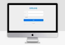 emlog简约后台登录模板