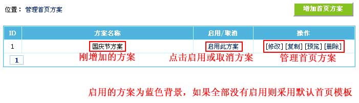 帝国CMS管理首页方案如何设置 第6张