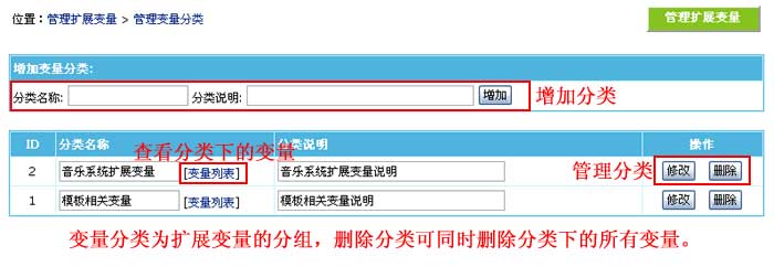 帝国CMS扩展变量如何设置 第4张