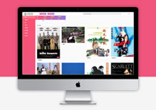 粉色风格苹果CMS模板免费下载